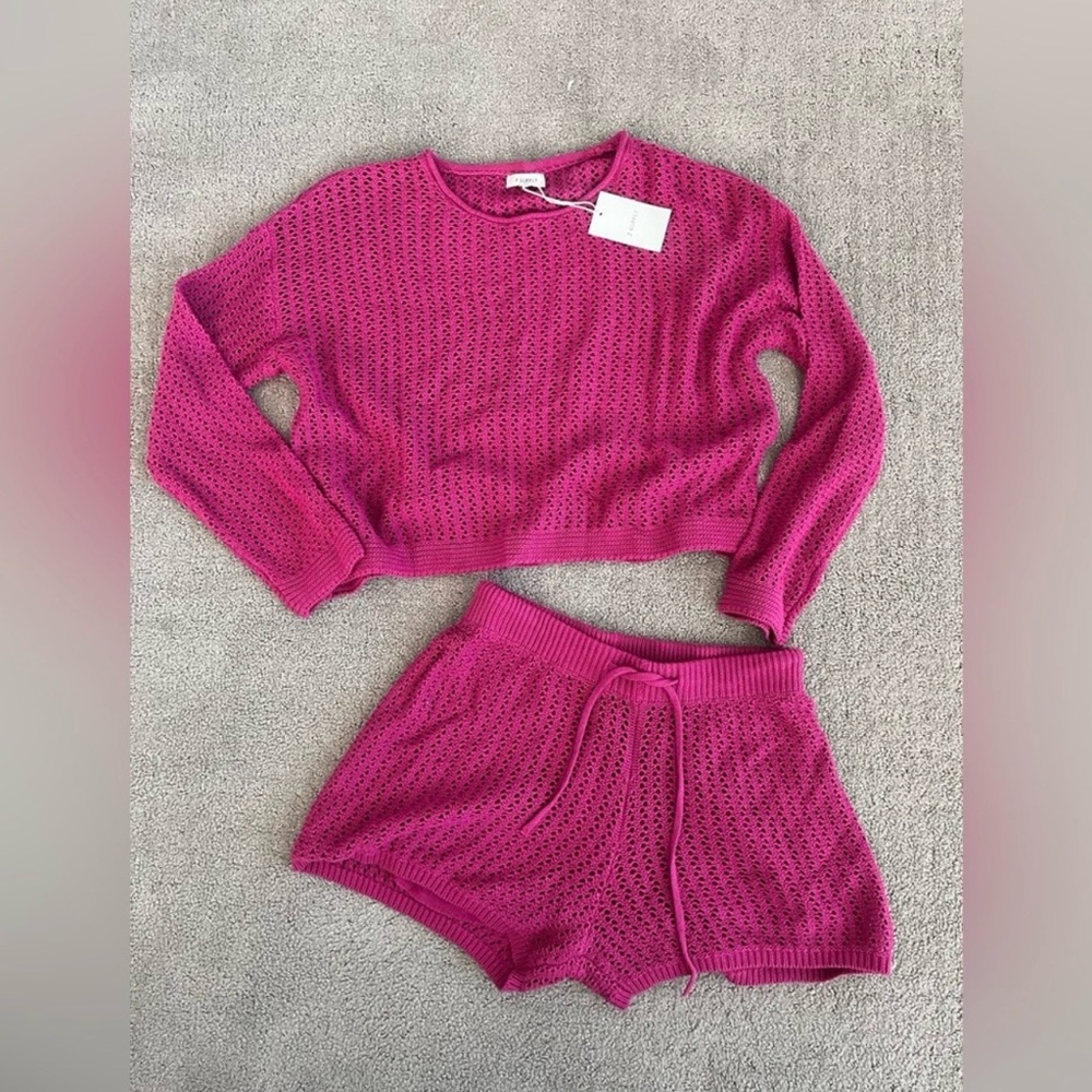 ZSUPPLY Sweater and Shorts Set